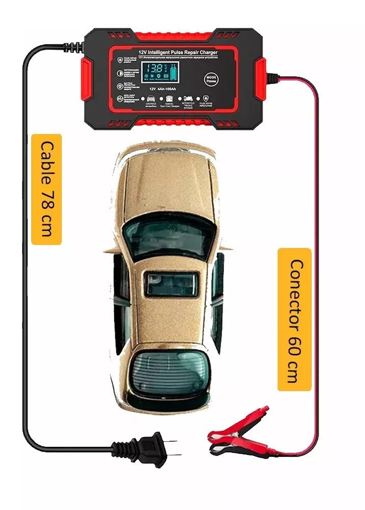 🧲 ¡Revive la batería de tu carro o moto en minutos!